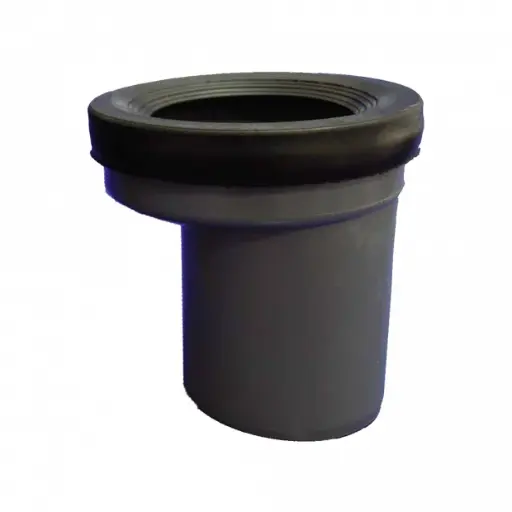 [50615] MANGUITO INODORO PVC EXCENTRICO  Ø90 x Ø90 / EX.20	