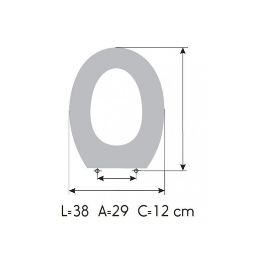 ASIENTO A MEDIDA  WC INFANTIL IDEAL STANDARD 