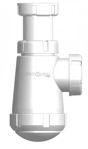 [50045] SIFON BOTELLA + PLUS CON TUERCA LOCA 1.1/2-Ø40/32 T-4+