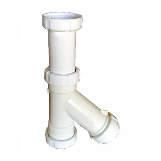 [50052] SIFON .Y. VERTICAL RACOR/EXTENSIBLE  T-8   1 1/2 - 1 1/4 x Ø40-32  