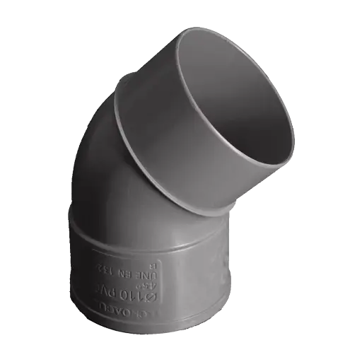 CODO PVC EVAC M-H 45º