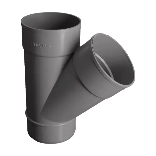 DERIVACION M-H  45º PVC EVAC  