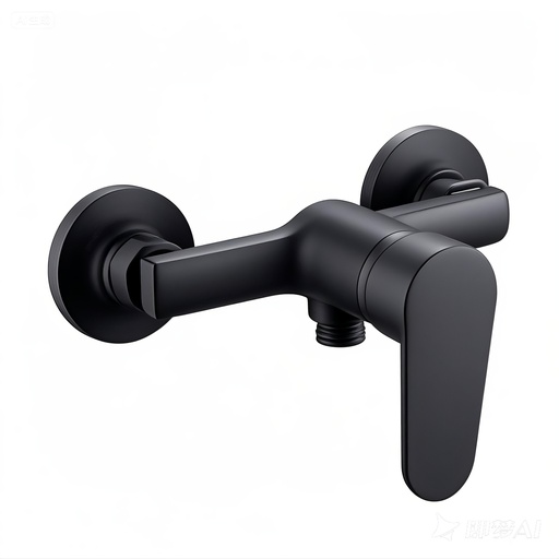 [TP-10321] MONOMANDO DE DUCHA TIEMPO NEGRO MATE Serie Pausa   