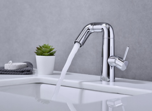 [TO-10400] Monomando adaptavivo TIEMPO Serie Ondina Cromado