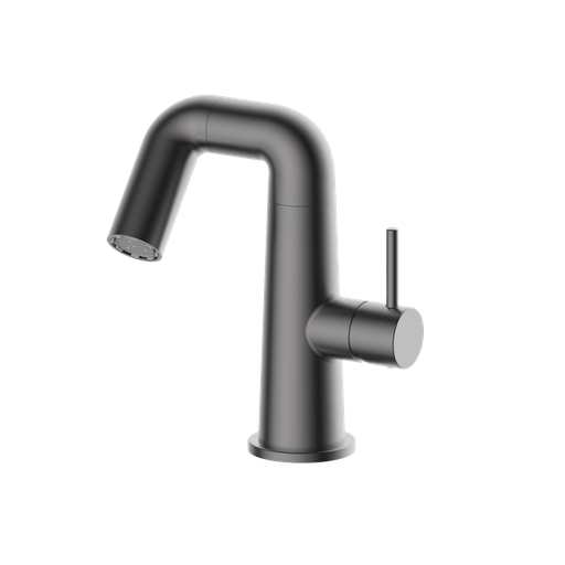 [TO-10420] Monomando adaptativo TIEMPO lavabo Serie  Ondina Gun metal    