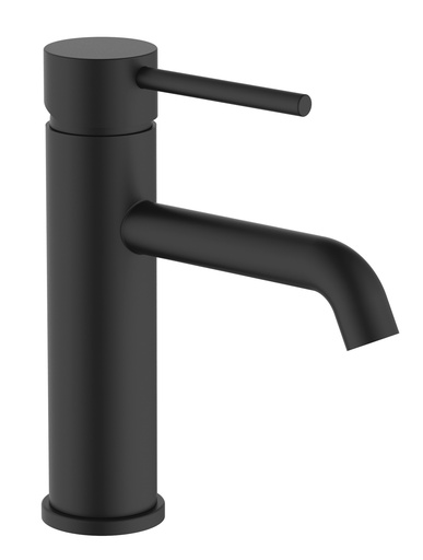 [TR-10515] Monomando lavabo negro Serie Aurora fast fix TIEMPO 