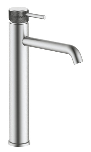 [TR-10666] Monomando lavabo alto acero inox Serie Serenidad fast fix TIEMPO    