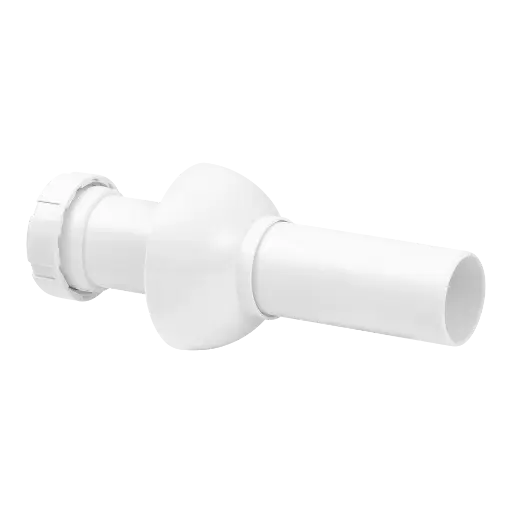 [50825] ALARGADERA H A TUBO LISO CON PLAFON Ø40 x Ø40 / D.190