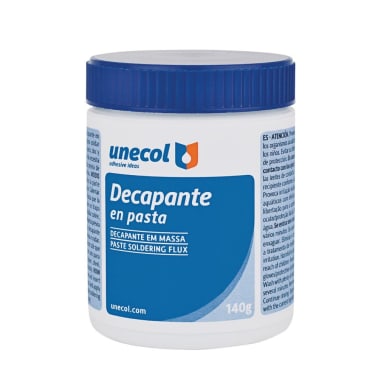 [7005] DECAPANTE PASTA BOTE PINCEL 140 GR UNECOL