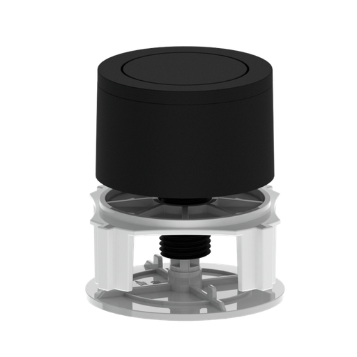 [P7011010NBL] PULSADOR HYDRO/ECO NEGRO 