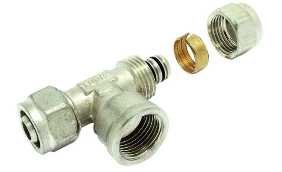 TE ROSCA HEMBRA MULTICAPA COMPRESIÓN 