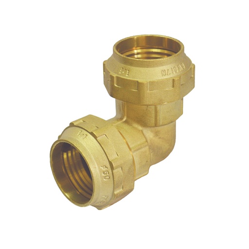 CODO IGUAL LATÓN  COMPRESIÓN ISF