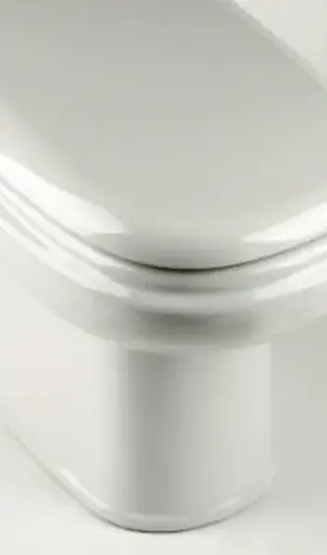 [04718108] ASIENTO  WC UNIVERSAL DUROPLAST MOD. RETRO   HERRAJE INOX PRES.